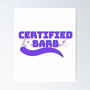 Certified barb- Nicki Minaj barbz design   Poster RB2811
