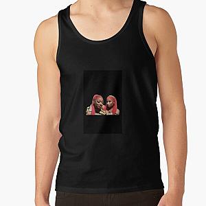 Graphic design of Nicki Minaj and MeganThee Stallion Tank Top RB2811