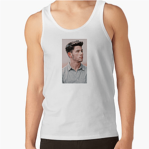 Nick Jonas Jonas Brother Solo Star Nick Jonas Tank Tops