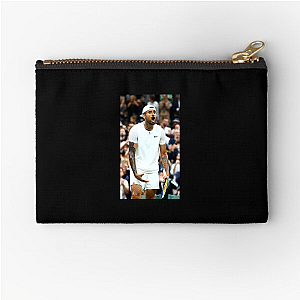 Nick Kyrgios The Unpredictable Nick Kyrgios Zipper Pouches