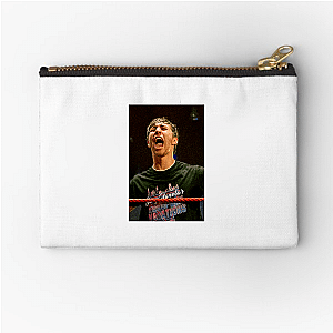 Wrestle Hard Like Nick Wayne Nick Wayne Zipper Pouches