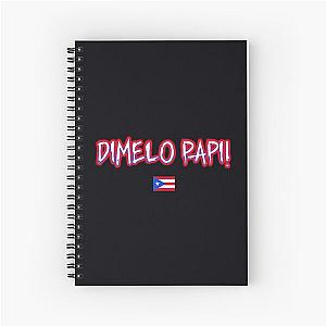 Nicky Jam - Dimelo Papi Puerto Rico 	 Spiral Notebook