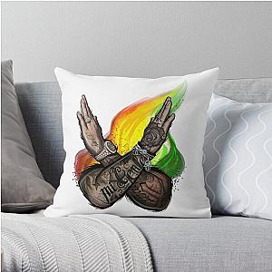 Particular Nicky JAM X J Balvin Throw Pillow