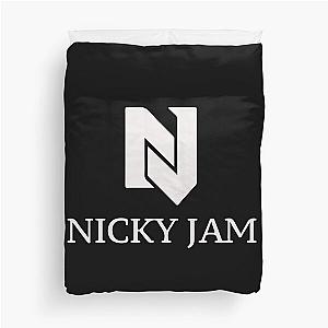 Nicky Jam Black T-Shirt Duvet Cover