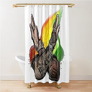 Particular Nicky JAM X J Balvin Shower Curtain