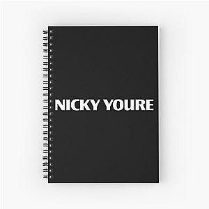 Nicky Youre singer American Spiral Notebook