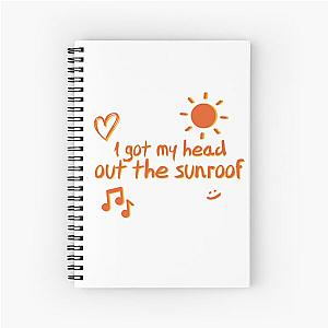 Sunroof song Spiral Notebook