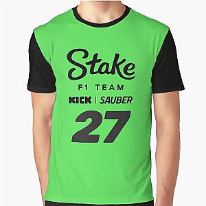 Stake Nico Hulkenberg F1 2025 Graphic T-Shirt