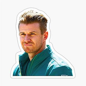 Nico Hulkenberg F1 Driver in Aston Martin F1 Team Kit Kevin Magnussen