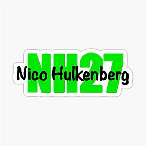 Nico Hulkenberg kicks Sauber sticker
