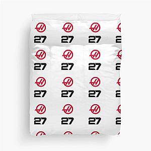 Haas Nico Hulkenberg F1 Duvet Cover