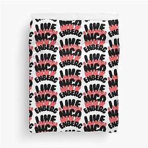 Live laugh and sleep well loose fit duvet cover