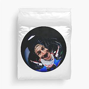 Nico Hulkenberg Fisheye Formula One Duvet Cover