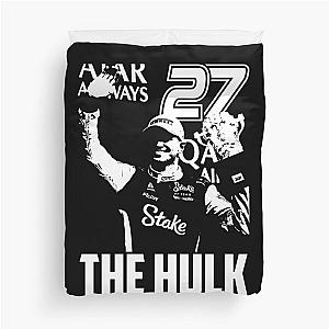 Nico Hulkenberg Sauber F1 2025 First Podium Stake Duvet Cover