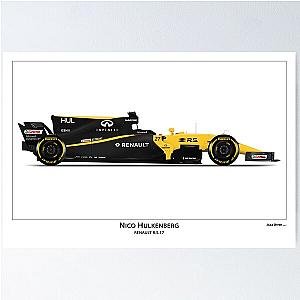 Nico Hulkenberg Renault R.S. 17 Poster