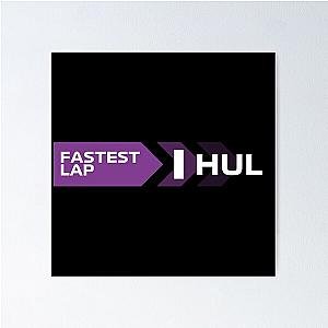 Nico Hulkenberg Fastest Lap F1 Posters