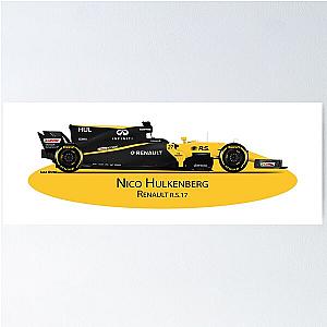 Nico Hülkenberg - Renault RS17 Posters