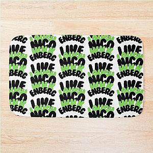 Live Laugh Be Nico Hulkenberg Bath Mat