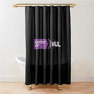 Nico Hulkenberg Fastest Lap F1 Shower Curtain