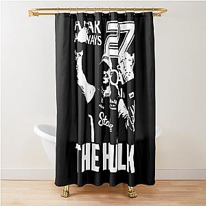Nico Hulkenberg 2025 First Podium Stake F1 Kick Sauber Shower Curtain