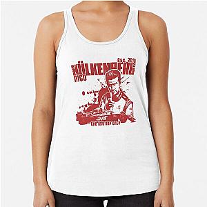 Nico Hulkenberg Grunge Shirt Racerback Tank Top