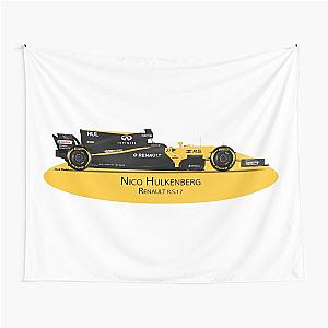 Nico Hulkenberg Renault RS17 Tapestry