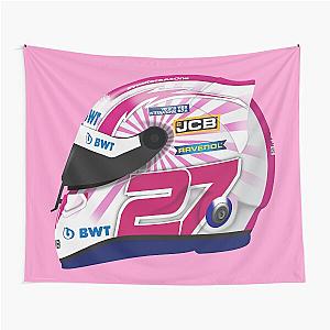 Nico Hulkenberg 2020 70th GP helmet tapestry