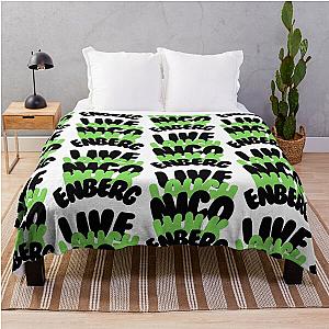Live laugh and Nico Hulkenberg Throw Blanket