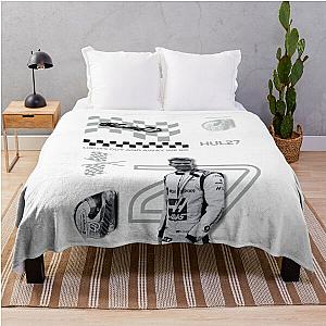 Nico Hulkenberg Poster Throw Blanket