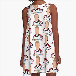 Nico Hulkenberg illustration A-Line Dress