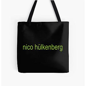 Nico Hulkenberg Brat Font All Over Print Tote Bag