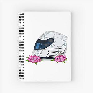 Nico Hulkenberg 2025 Summer Helmet With Floral Notebook