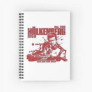 Nico Hulkenberg Grunge Shirt Design Notebook