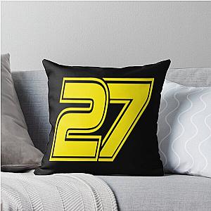 27 Nico Hulkenberg F1 Throw Pillow