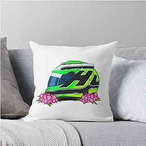 Nico Hulkenberg 2016 Flowers Throw Pillow