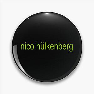 Nico Hulkenberg Brat Font Pin