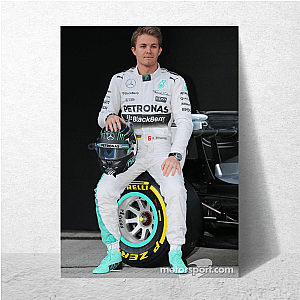 Nico Rosberg German Greatness Nico Rosberg Posters