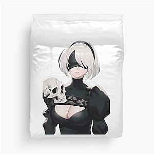 2B from Nier: Automata Animel girl Duvet Cover