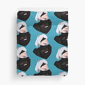 2B - Nier Automata   Duvet Cover