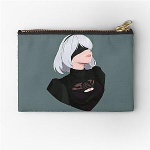 2B - Nier Automata   Zipper Pouch