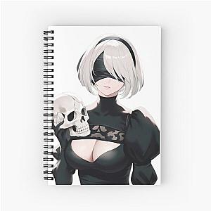 2B from Nier: Automata Animel girl Spiral Notebook