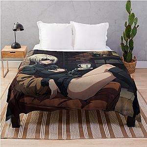 Nier Automata Throw Blanket