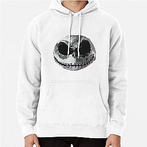 Jack Skellington Face 2 - The Nightmare Before Christmas Pullover Hoodie