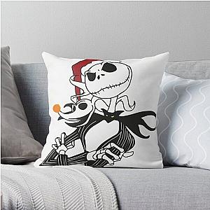 Jack Skellington - Nightmare Before Christmas Classic . Throw Pillow