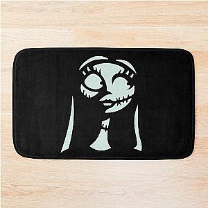 Sally in Blu&Black - Nightmare Before Christmas, Skellington, Pumpkin King, White, Grin, Evil, Halloween, Christmas, Finkelstein Bath Mat