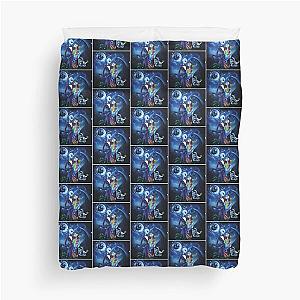 Nightmare before christmas Jack and Sally Duvet Cover