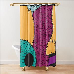 Nightmare Before Christmas Sally Pattern Shower Curtain