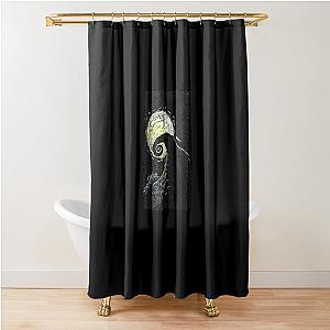 The Nightmare Before Christmas Spiral Hill Portrait T-Shirt Shower Curtain