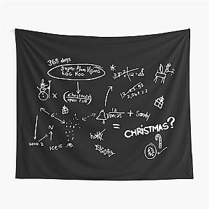 The nightmare before christmas equation Tapestry