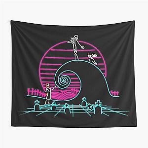 Nightmare Neon - Nightmare Before Christmas Tapestry